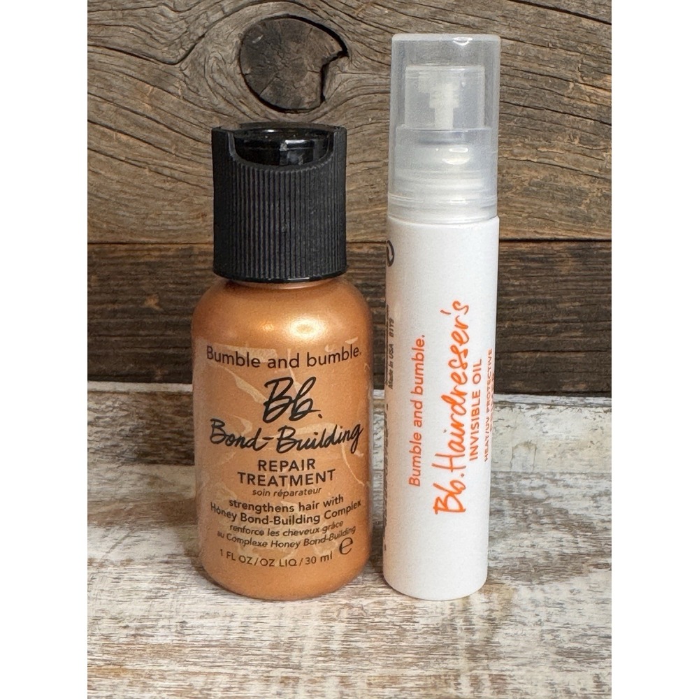 Bumble & Bumble Mini Duo · Bond-Building‎ + Invisible Oil 10ml · MSRP $22